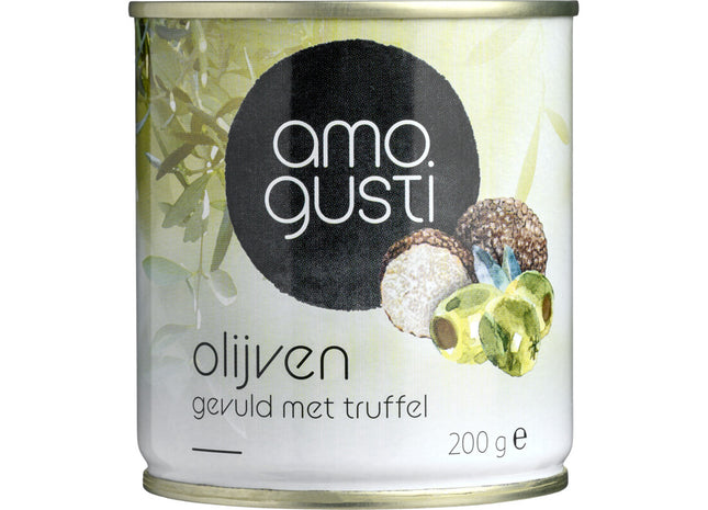 Amogusti Olijven gevuld met truffel