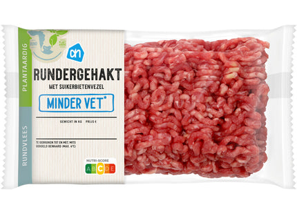 Rundergehakt minder vet