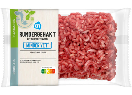 Rundergehakt minder vet