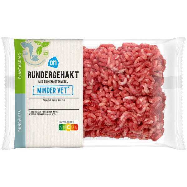 Rinderhackfleisch weniger Fett