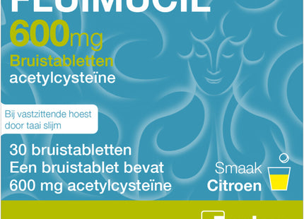 Fluimucil 600mg bruistabletten