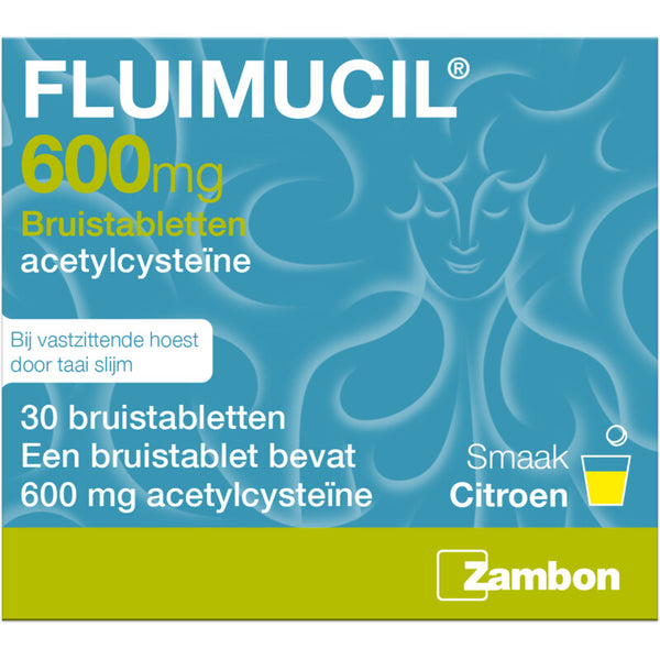 Fluimucil 600mg effervescent tablets