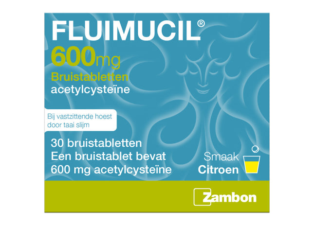 Fluimucil 600mg bruistabletten
