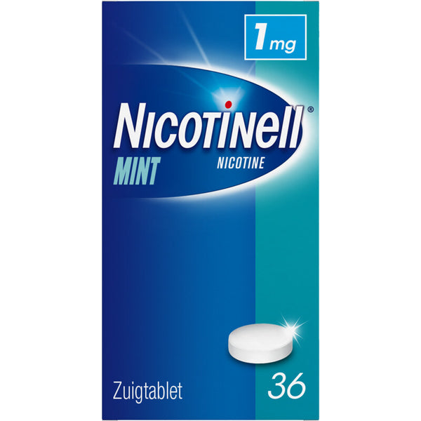 Nicotinell Mint zuigtablet 1mg stoppen met roken
