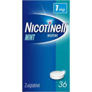 Nicotinell Mint zuigtablet 1mg stoppen met roken
