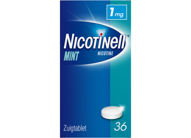 Nicotinell Mint zuigtablet 1mg stoppen met roken