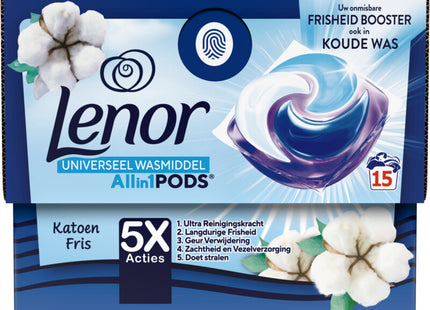 Lenor Katoen wasmiddelcapsules