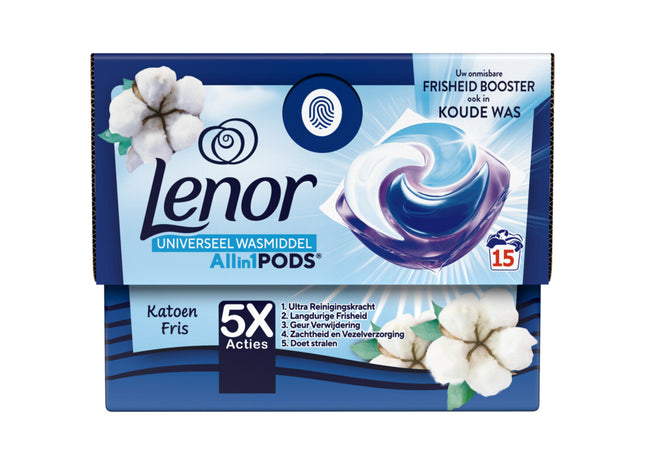 Lenor Katoen wasmiddelcapsules