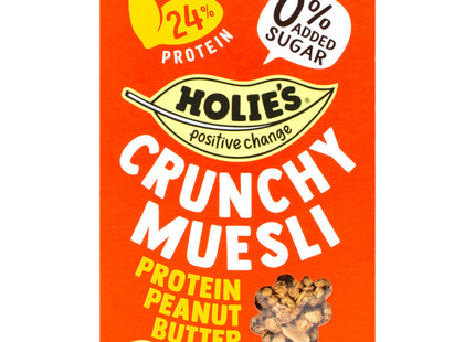 Holie's Crunchy muesli protein peanut butter