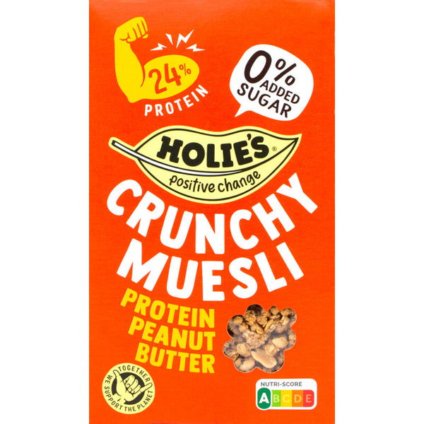 Holie's Crunchy muesli protein peanut butter
