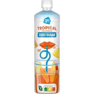 Tropischer Sirup mit 0 % Zuckerzusatz