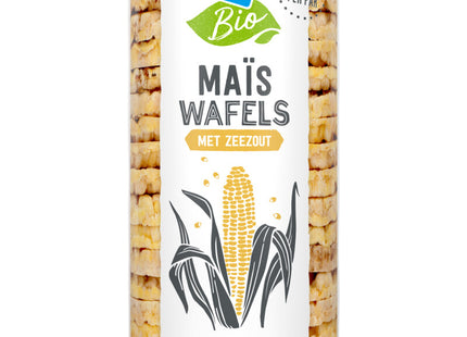 Biologisch Maiswafels met zeezout