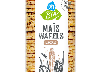 Biologisch Maiswafels lijnzaad