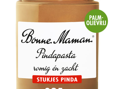 Bonne Maman Pindapasta romig en zacht stukjes pinda