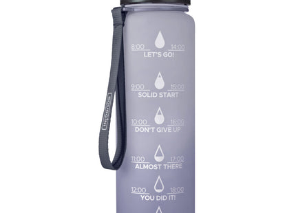 Bourgini Waterfles gradient blauw 1 liter