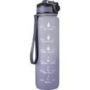 Bourgini Waterfles gradient blauw 1 liter