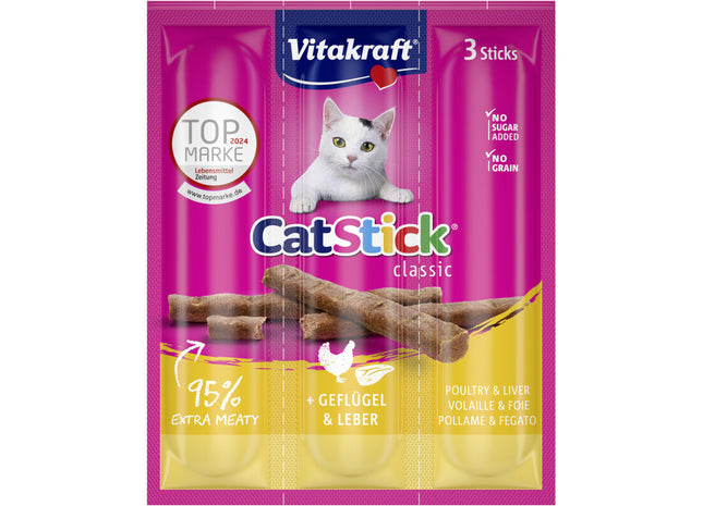 Vitakraft Catsticks mini gevogelte lever