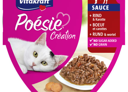 Vitakraft Poesie creation rund & wortel in saus