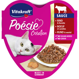 Vitakraft Poesie creation rund & wortel in saus