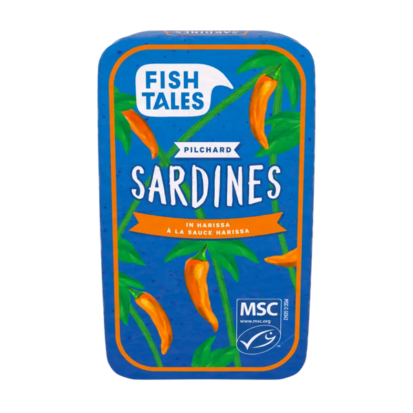 Fish Tales Sardines in harissa