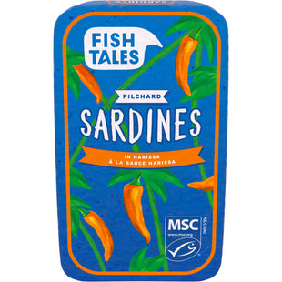 Fish Tales Sardines in harissa