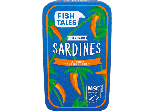 Fish Tales Sardines in harissa