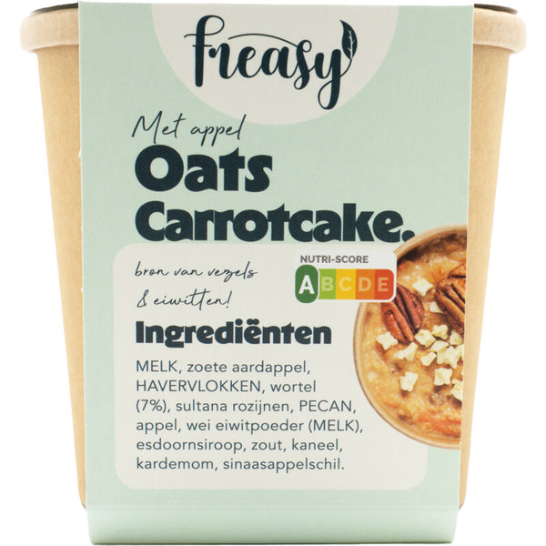 Freasy Carrot cake breakfast oats