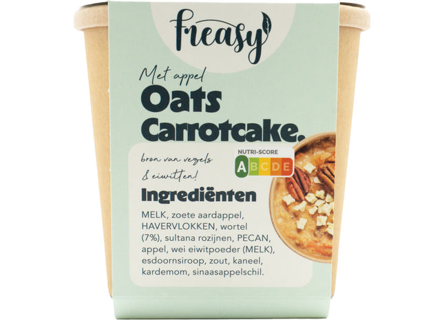 Freasy Carrot cake breakfast oats