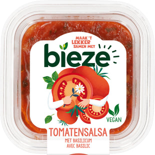 Bieze Tomatensalsa met basilicum