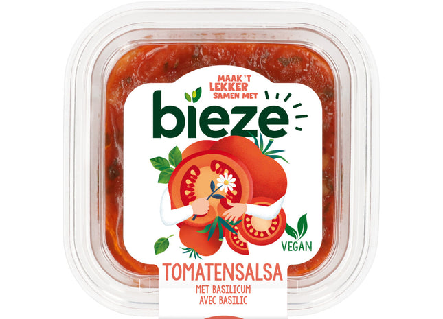 Bieze Tomatensalsa met basilicum