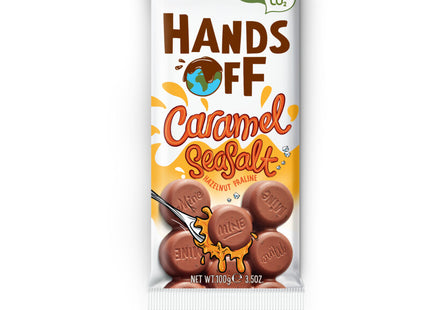 Hands Off Caramel seasalt hazelnut praline