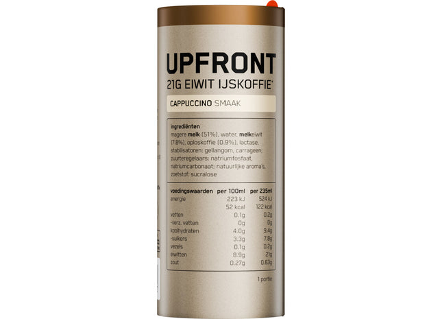 Upfront Eiwit ijskoffie cappuccino smaak