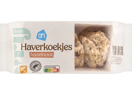 Glutenvrij Haverkoekjes hazelnoot