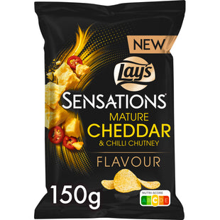 Lay's Sensations mature cheddar & chilli