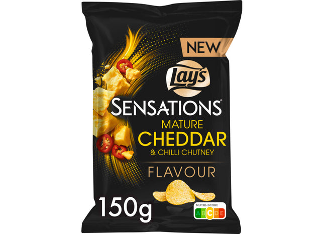 Lay's Sensations mature cheddar & chilli