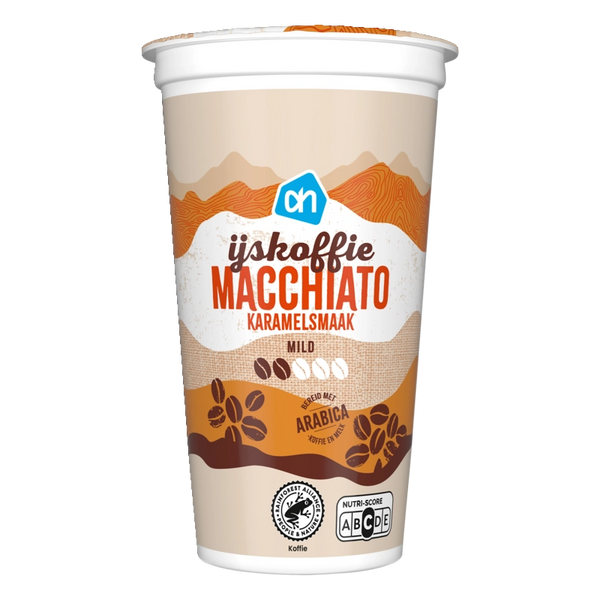 Ijskoffie macchiato karamelsmaak