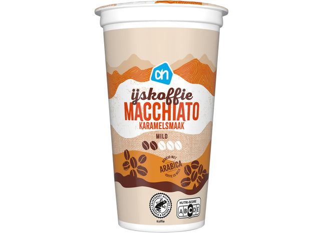 Ijskoffie macchiato karamelsmaak