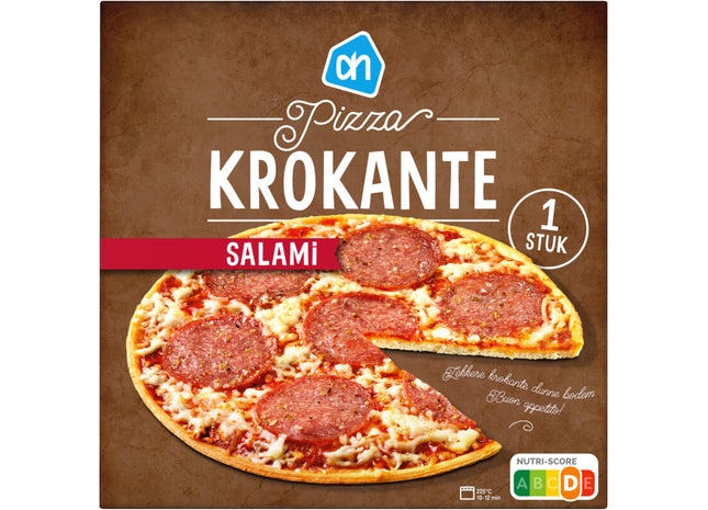 Pizza krokante salami