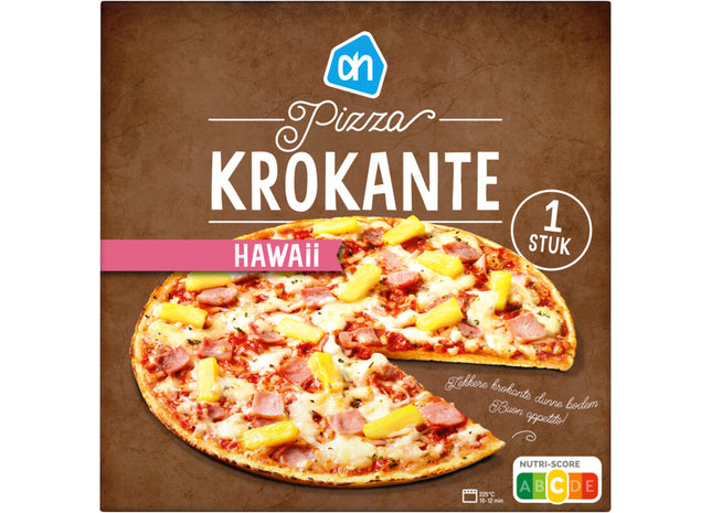Pizza krokante Hawaii
