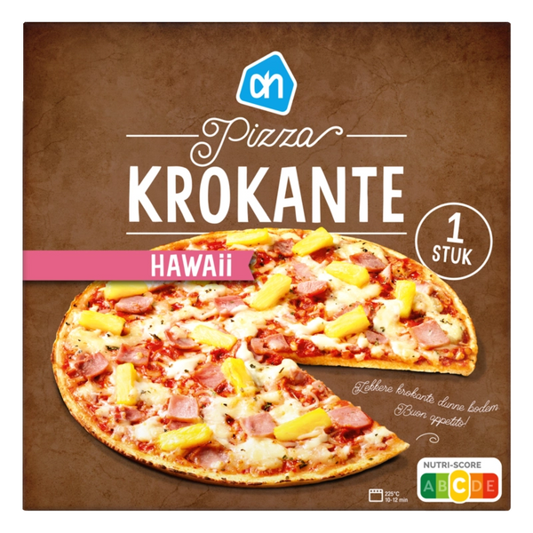 Knusprige Hawaii-Pizza