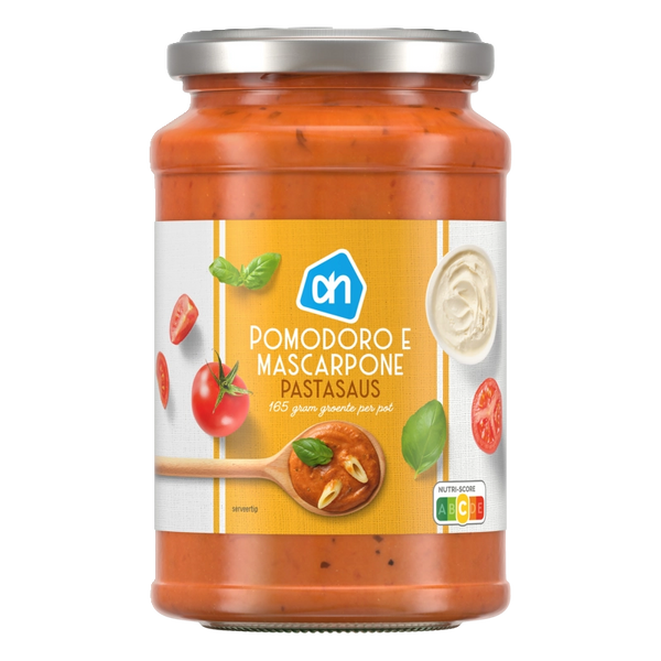 Pomodoro and mascarpone pasta sauce