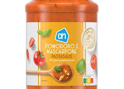 Pomodoro e mascarpone pastasaus