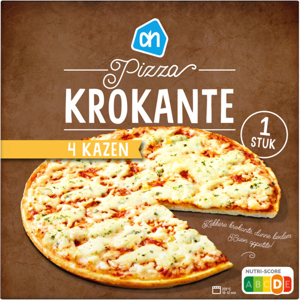 Pizza krokante 4 kazen