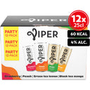 Viper Hard Iced Tea und Hard Seltzer 12er-Pack