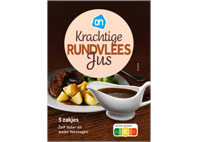 Krachtige rundvlees jus