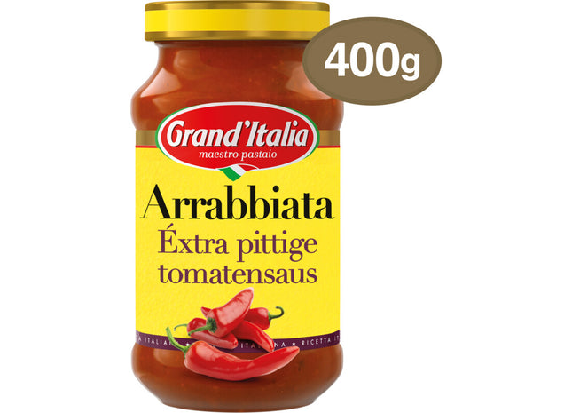 Grand' Italia Arrabbiata extra pittige tomatensaus