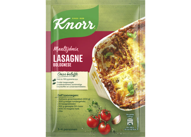 Knorr Maaltijdmix lasagne bolognese
