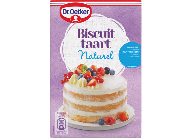 Dr. Oetker Basismix biscuittaart