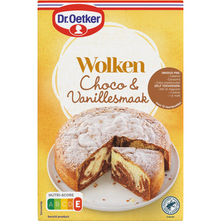 Dr. Oetker Wolken choco & vanillesmaak