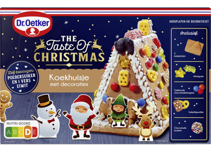 Dr. Oetker Koekhuisje met decoraties